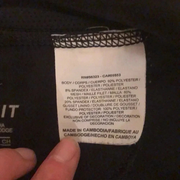 Nike black Dri Fit capris - Picture 6 of 7